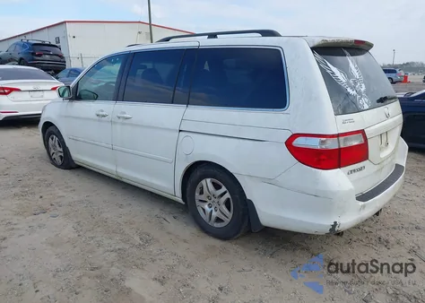 2007 Honda Odyssey Ex-L from USA, damaged, VIN 5FNRL38777B443677